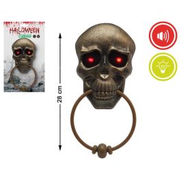 Colgante De Puerta Halloween 28x14 cm Avec Lumière Et Son Effrayant - Décoration Porte Effrayante pour Halloween Precio: 12.8900004. SKU: B193TS72KE
