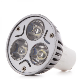 JL Ampoule LED GU10 3W 281Lm 2700K GU10-3X1W-A-WW
