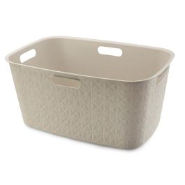 Panier à linge Curver Blanc polypropylène