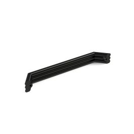 HERRAJES ALK Tirador Zamak Modelo Hablot 180mm Negro Mate