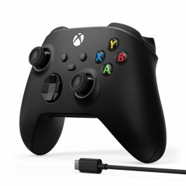Microsoft Manette sans fil Xbox Noir Réf: 196388518265 + Câble USB-C