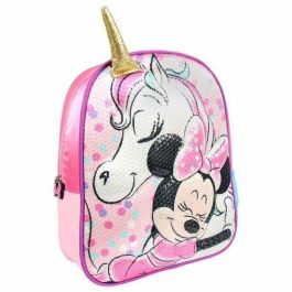 Sac à dos enfant 3D Minnie Mouse Rose 25 x 31 x 10 cm