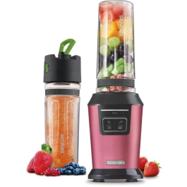 Sencor SBL 7174RD Blender Mixeur 800W Rouge 0.6L avec Couvercle Sous Vide pour Smoothies et Préparations Precio: 74.796. SKU: B18ZWLHLN2