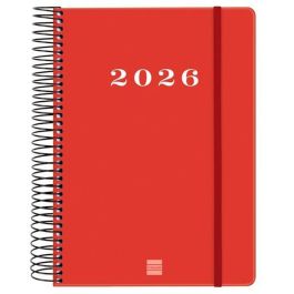 Agenda Finocam MY Rouge A5 15,5 x 21,2 cm 2026