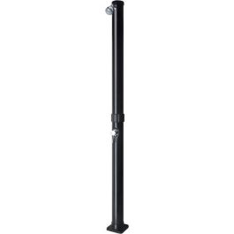 Gre Douche solaire AR1020P 20L finition noire en PVC avec robinet monocommande pour jardin