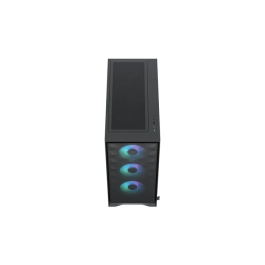 Fractal Design Pop 2 Air TG RGB - Boîtier PC ATX Noir avec 3 ventilateurs - Maille avant/supérieure pour flux d'air optimisé - Prise en charge GPU 416mm et radiateurs 360mm