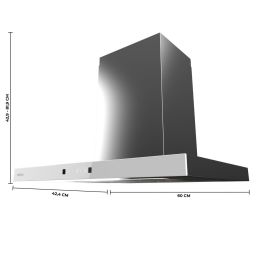 Hotte standard Cecotec Flux TT 604400 Acier