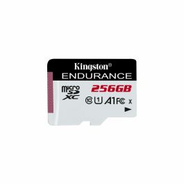 Kingston SDCE/256GB MicroSDXC 256 Go Classe 10 U1 A1 95 Mo/s Lecture 45 Mo/s Écriture Haute Endurance Retail