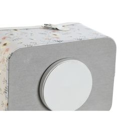 Organiseur DKD Home Decor Bleu Gris Camel Rose clair 2 Unités