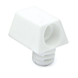 HERRAJES ALK Ensamble Escuadra Montaje Directo Nylon Blanco Trapez Precio: 3.5000004. SKU: B1AR33TTEC