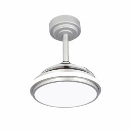 Ventilateur de Plafond avec Lumière CristalRecord Argenté 35 W (3000 K) (4000 K)