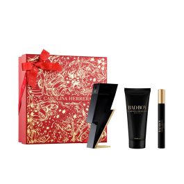 Carolina Herrera Coffret 3 Pièces BAD BOY Eau de Toilette 100 ml + Gel Bain 100 ml + Eau de Toilette 10 ml