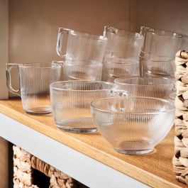 Mug Vidrio Stripy Luminarc 25 cL