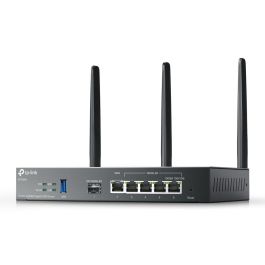 TP-Link Routeur Omada ER706W, Bi-bande WiFi 6 (2.4GHz/5GHz) jusqu'à 3000 Mbps, 4 ports Gigabit Ethernet, VPN, Noir