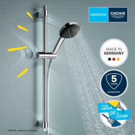 Set de douche Grohe Vitalio Comfort 110 26398001 Métal