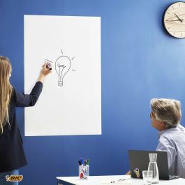 Tableau blanc Bic 870492 Adhésif 2 x 1 m