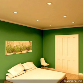 Downlight LED 9W 800Lm 6000K 40.000H [PCE-DL9W-CW]