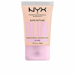 Nyx Professional Make Up Fond de Teint NU AVEC MOI BLUR #02 - Fluide, 30 ml, Tous Types de Peaux, Teint Unifié et Hydraté Precio: 13.89. SKU: B1K5NVWVC7