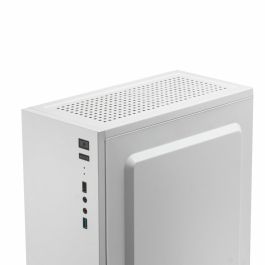 Boîtier ATX semi-tour Mars Gaming MC100W ATX LED RGB Blanc