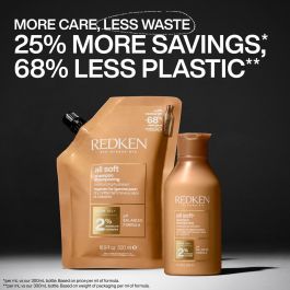 Redken Shampoing ALL SOFT Recharge Hydratation Cheveux Fragilisés Acide Citrique 500 ml