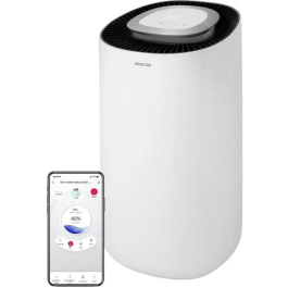 Sencor SDH 1210WH - Déshumidificateur 12 l/jour avec Purificateur d'air HEPA H11, Contrôle Appli, 4 Réglages et Capteur - Pour pièce de 18 à 30 m² Precio: 293.256. SKU: B185EF6WMG