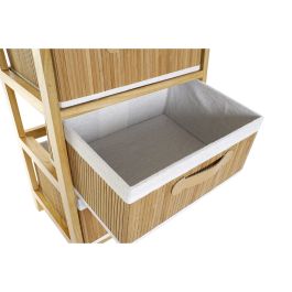 Caisson à Tiroirs DKD Home Decor Naturel Bambou Bois de paulownia 42 x 32 x 63 cm