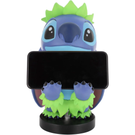 Cable Guys Stitch Hula - Exquisite Gaming - Figurine Disney support pour smartphone, manette et écouteurs (micro-USB inclus) - 20 cm