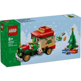 LEGO 40746 Camion de Livraison du Père Noël - Jouet pour Enfants 8 Ans et Décoration de Noël