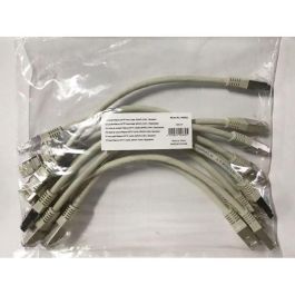 Equip Patchkabel Cat6A 10x/set S/FTP 2xRJ45 0.25m gr Plat.