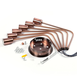 Lampe de Plafond "Adrian" SKD-P8002-RC Design Moderne Unique Personnalité Éclairage Chic