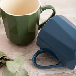 Mug Cerámico Surtido Trazio Quid 33 cL (12 Unidades)