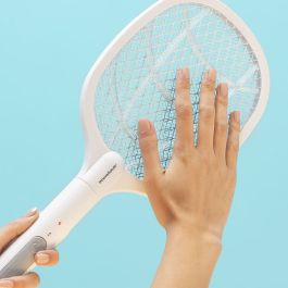 Raquette Anti-insectes Rechargeable 2 en 1 avec Lumière UV KL Rak InnovaGoods