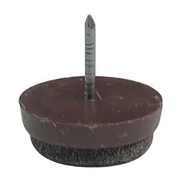 HERRAJES ALK Protège-meubles en feutre avec clou Marron Diam. 24mm (Set de 200) Precio: 44.4999996. SKU: B1F3L79BWJ