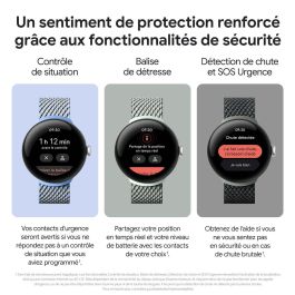Montre intelligente Google Pixel Watch 2 Noir 1,2" 41 mm Ø 41 mm