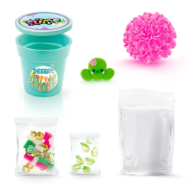 Canal Toys So Slime Slime Flower 1 Pot, jeu de création de slime parfumé avec fleur et décorations à collectionner, pour enfants dès 6 ans, référence SSC 417