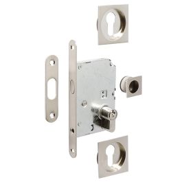 BYP Kit Serrure Porte Coulissante 55x55 Nickel Satiné Cylindre 20-20 Nickelé Precio: 31.9899996. SKU: B16AAX775N