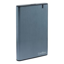 Boîtier Externe CoolBox COO-SCA2550-UA 2,5" Gris