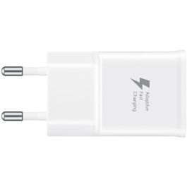 Samsung EP-TA20 Chargeur Secteur Blanc 15W avec Câble USB-C 1,5 m pour Charge Rapide - 100-240V - Intérieur
