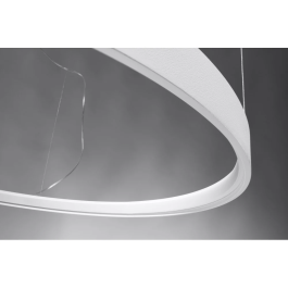 Lampe suspendue LED Circulaire SOL-TH RIO 55 3000K, 40mm x 8mm Minimaliste Fabrication Polonaise
