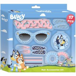 Accessoires pour les Cheveux Bluey Multicouleur 17 Pièces