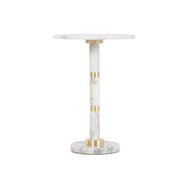 Table d'appoint Home ESPRIT Blanc Doré 41 X 41 X 58 CM