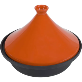 Cosy & Trendy Tajine en fonte Ø 30 cm Orange et Noir - Pour tous feux dont induction, four et micro-ondes - Poêle à mijoter Precio: 85.848. SKU: B1EW6W4QZA