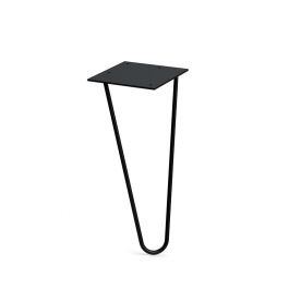 Q&Q Pata Metálica Modelo Varnia H330 Negro Mate Altura 125 mm Precio: 15.5000004. SKU: B15MQZ9FJM