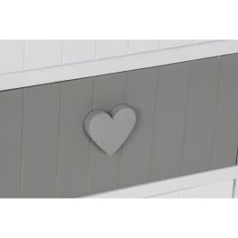 Caisson à Tiroirs Home ESPRIT Blanc Gris 40 x 29 x 58 cm