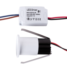 Ayla Spot LED Empotrable 2W 180Lm 6000K "Ayla" Ø36mm JN-S003-B-CW