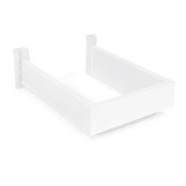 HERRAJES ALK Salva Sifón Recto Erobo Plástico Blanco para Mueble de Baño 250mm x 178mm x 84mm