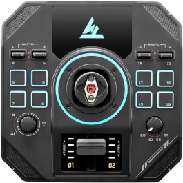 Thrustmaster Base Sol-R 5 Modulaire Multi-Simulation avec Technologie HEART - Compatible Windows 10/11 et Logiciel TARGET - Utilisation avec Grips Existant et Futurs