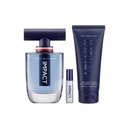 Tommy Hilfiger Set Cadeau IMPACT Eau de Toilette 100ml + Lait Corps 100ml + Mini Eau de Toilette 4ml Homme