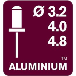 Rapid Adaptateur de rivets RP150 MULTI pour aluminium et acier inoxydable pour tournevis