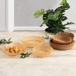 Lot de plateaux pour aliments Quid Naturalia Marron 4,5 x 23 cm 50 Unités